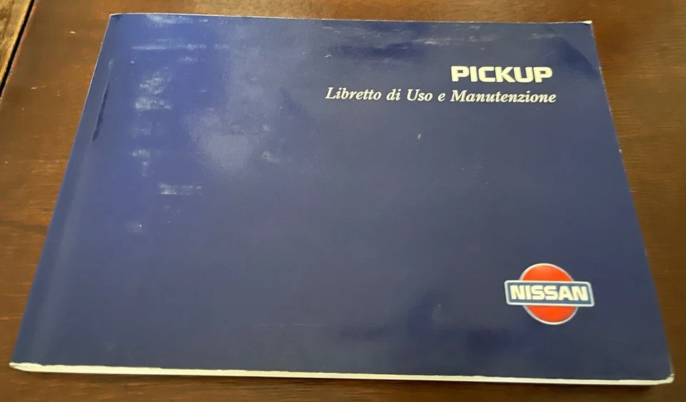 NISSAN PICK UP 1998/99 Libretto Uso e Manutenzione + Libretto di Manutenzione +  - Immagine 2 di 4