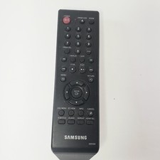 Genuine Samsung 00054D DVD Player Remote Control Black Gray