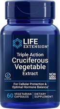Triple Action Cruciferous Vegetable Extract, 60 vegetarian capsules