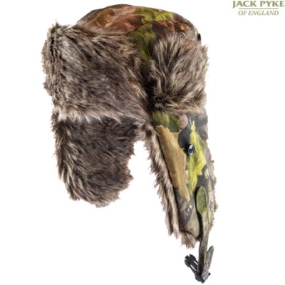 JACK PYKE TUNDRA MÜTZE HERREN TRAPPER WINTER KOPFBEDECKUNG JAGD EVO CAMOUFLAGE