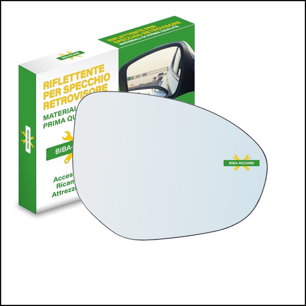 Chrom Spiegelglas RüCkspiegel Seite Dx Beifahrer FüR Mazda 3 II (Bl) 20-image