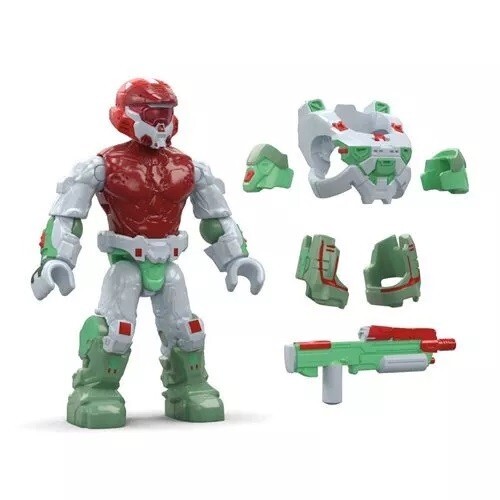 Mega Construx Halo Heroes Serie 18 Spartan MK VII Minifigur HNC46 Neu in Verpackung - Bild 3 von 3