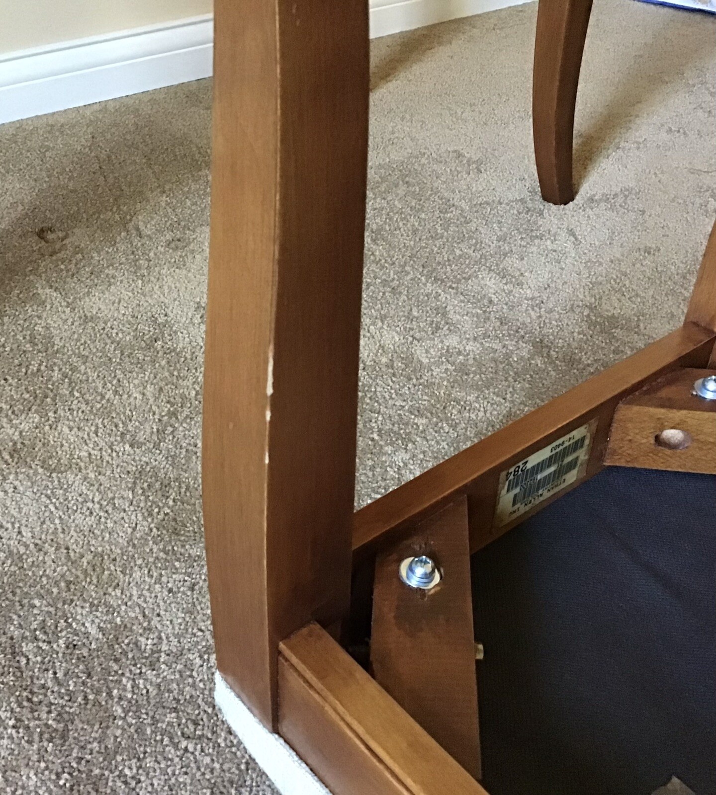 Ethan Allen Vanity with Mirror Stool Glass Top Country Colors Beautiful eBay