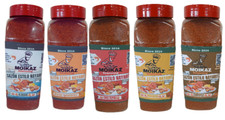 Sazon estilo Nayarit Paquete de 5 sabores (Clásico, Chiltepin, Habanero... 20 oz