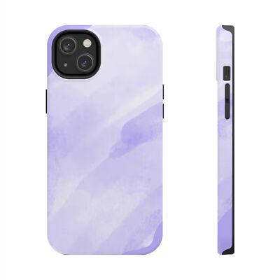 Purple water color phone case