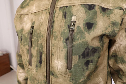 Giacca a vento tattica uomo soft shell giacca esercito jacket cappuccio tempo libero ~ - Foto 42 di 65