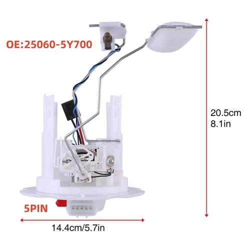 New Fuel Tank Sending Unit Module 25060-5Y700 For Nissan Maxima Sedan 4-Door - Picture 10 of 16