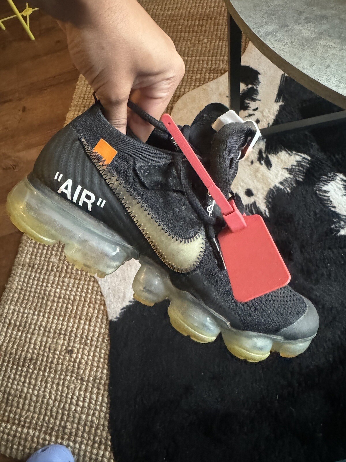 OFF WHITE X NIKE Taglia 5.5 Nike Air VaporMax x OFF WHITE parte 2 2018 AA3831 002