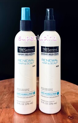 2x Tresemme Renewal Hair & Scalp Leave-In Conditioner Spray 10 fl.oz - 1 No Cap