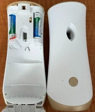 2 Glade Automatic Air Freshener Spray Refill Holder Unit Home & Bathroom White