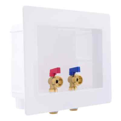 #ad SharkBite 1 2 in. Push to Connect x 3 4 in. MHT Brass Washing Machine Outlet Box $24.99