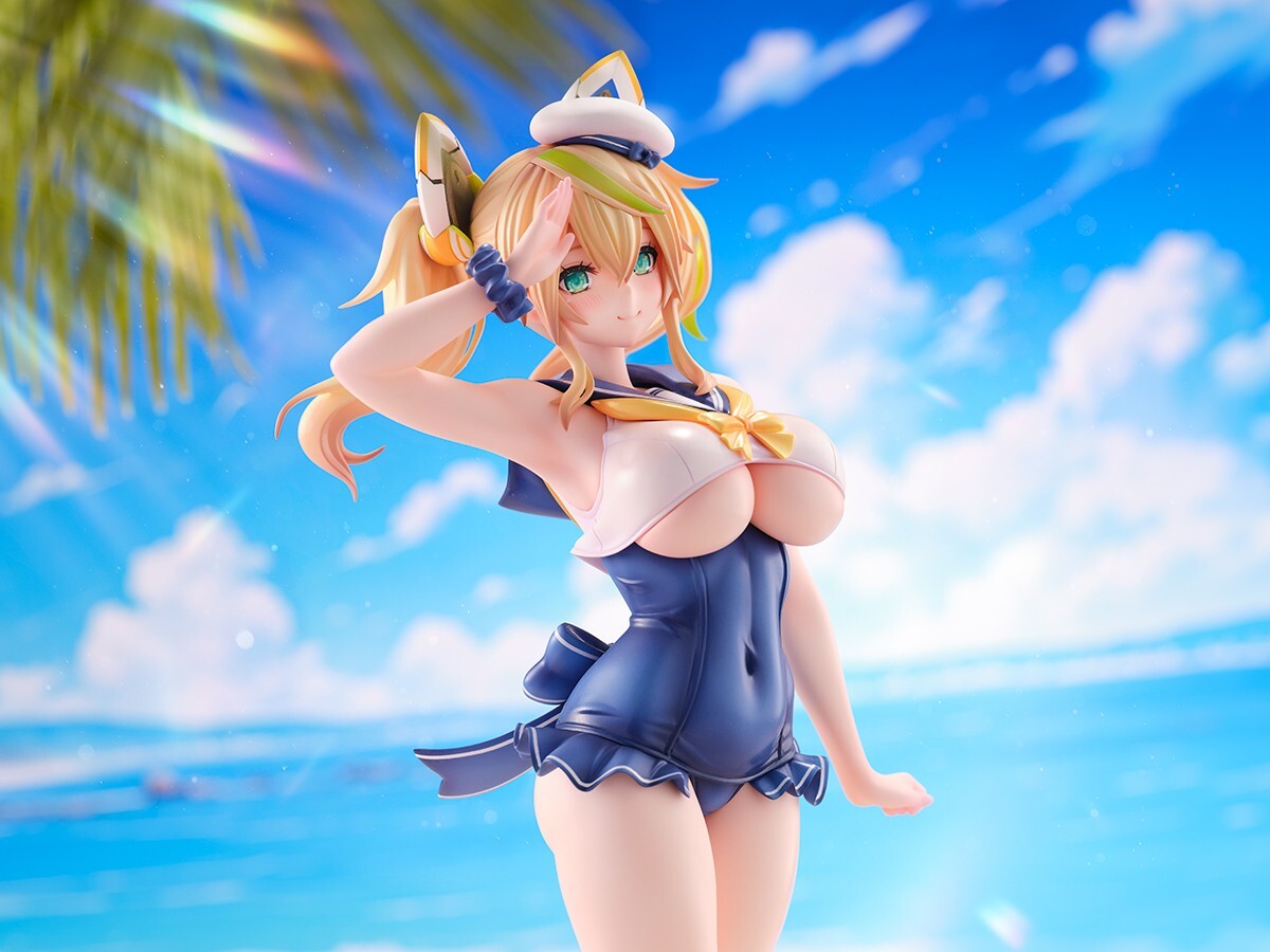 新品未開封 PHANTASY STAR ONLINE 2 es AMAKUNI PHANTASY STAR ONLINE 2 es Cool Breeze Gene Summer Vacation Figure