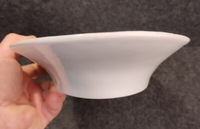 Grand Plat Ovale De Meissen En Porcelaine Peinte à La Main, Fin Du 19ème Siècle