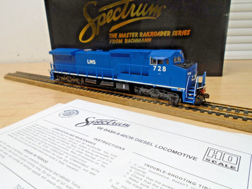 Bachmann Spectrum 86030 LMS Dash-9 Diesellok Glattläufer + Maßstab Kupplungen OVP | Zustand: Used