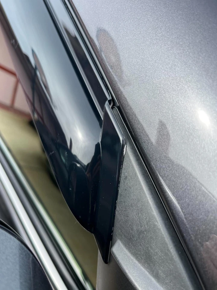 Protectores de lluvia contra humo AVS viseras de ventilación 3M cinta adhesiva para Toyota RAV4 2013-2018 SUV Foto 4 de 4