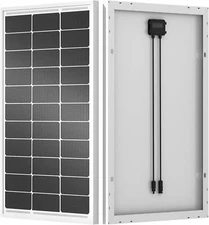 ECO-WORTHY 100 Watt Solar Panel 12 Volt Monocrystalline Solar Panel