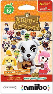 Nintendo Animal Crossing amiibo Cards Series 2, 3, 4 for Nintendo