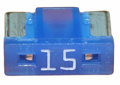 Lot De 2 Fusibles Mini 15A Bleus Profil Bas - LMIN15 Littelfuse - Pour Voiture, électronique