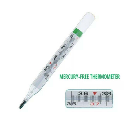 Glasfieberthermometer Mercury free Quecksilberfreies Glasthermometer 