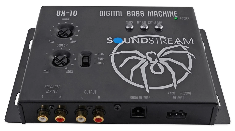 SOUNDSTREAM BX-10 Digital Bass Booster Reconstruction Sound Processor+Remote - Image 3 of 4