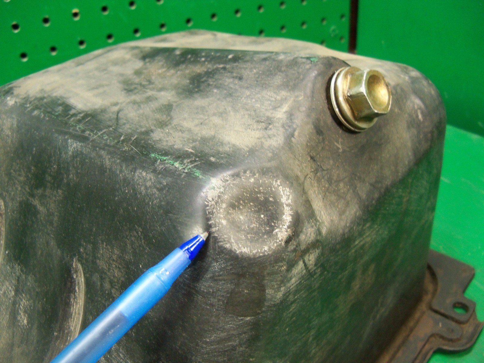 97 98 ford f150 pickup 4.6 5.4 oil pan expedition 1997 1998 id f65e