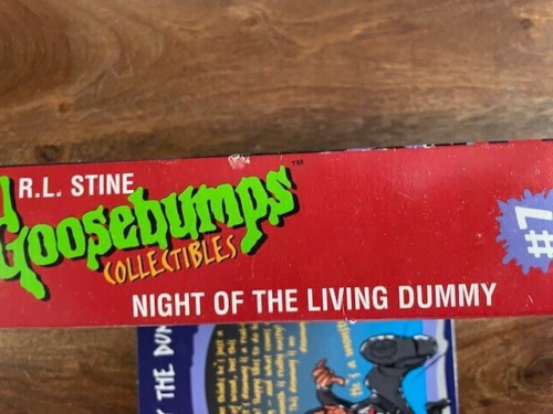 GOOSEBUMPS Collectible Night of the Living Dummy #7 Action Figure Stine 1996 - Picture 7 of 9