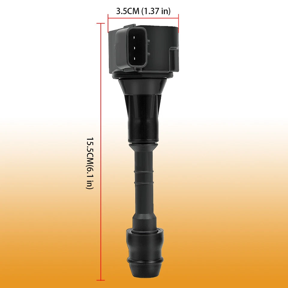 6 bobinas de encendido y bujías de iridio para 05-11 Nissan Frontier Pathfinder Xterra Foto 4 de 4