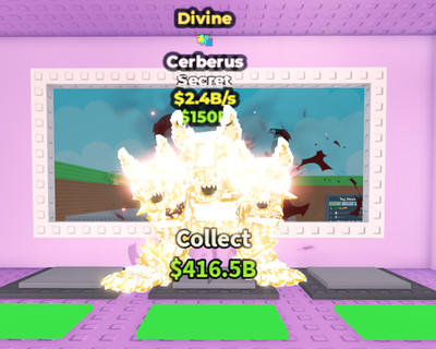 Cerberus  (Divine) 2.4b/s Steal a Brainrot