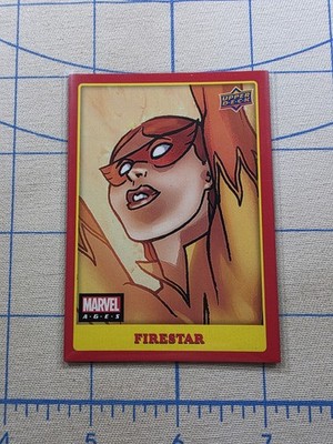 2020 Upper Deck Marvel Ages - Firestar #131 Photo Parallel - Card