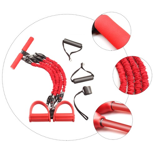 Anti-break Tensioner Elastic Pull Rope Fitness Rally Lovers Work Out Bands - Picture 8 of 12