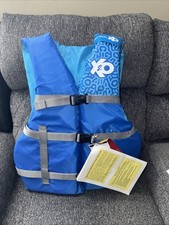 X2O Model 200 Blue Life Jacket Vest XXL/XXXL USCG Approved PFD Style A-B Adult