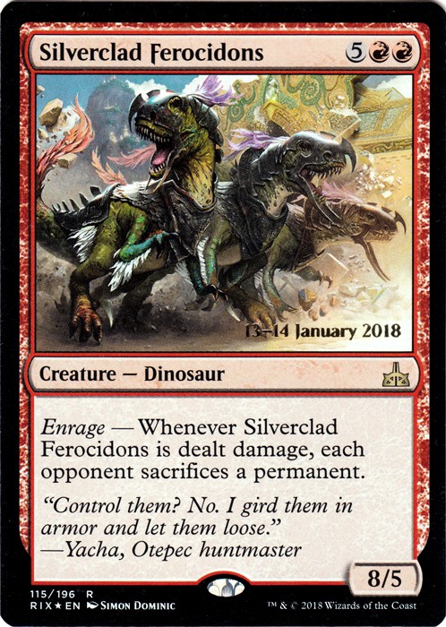 Pre-Release Promos Silverclad Ferocidons - Foil - Prerelease Promo x1 NM-Mint, E