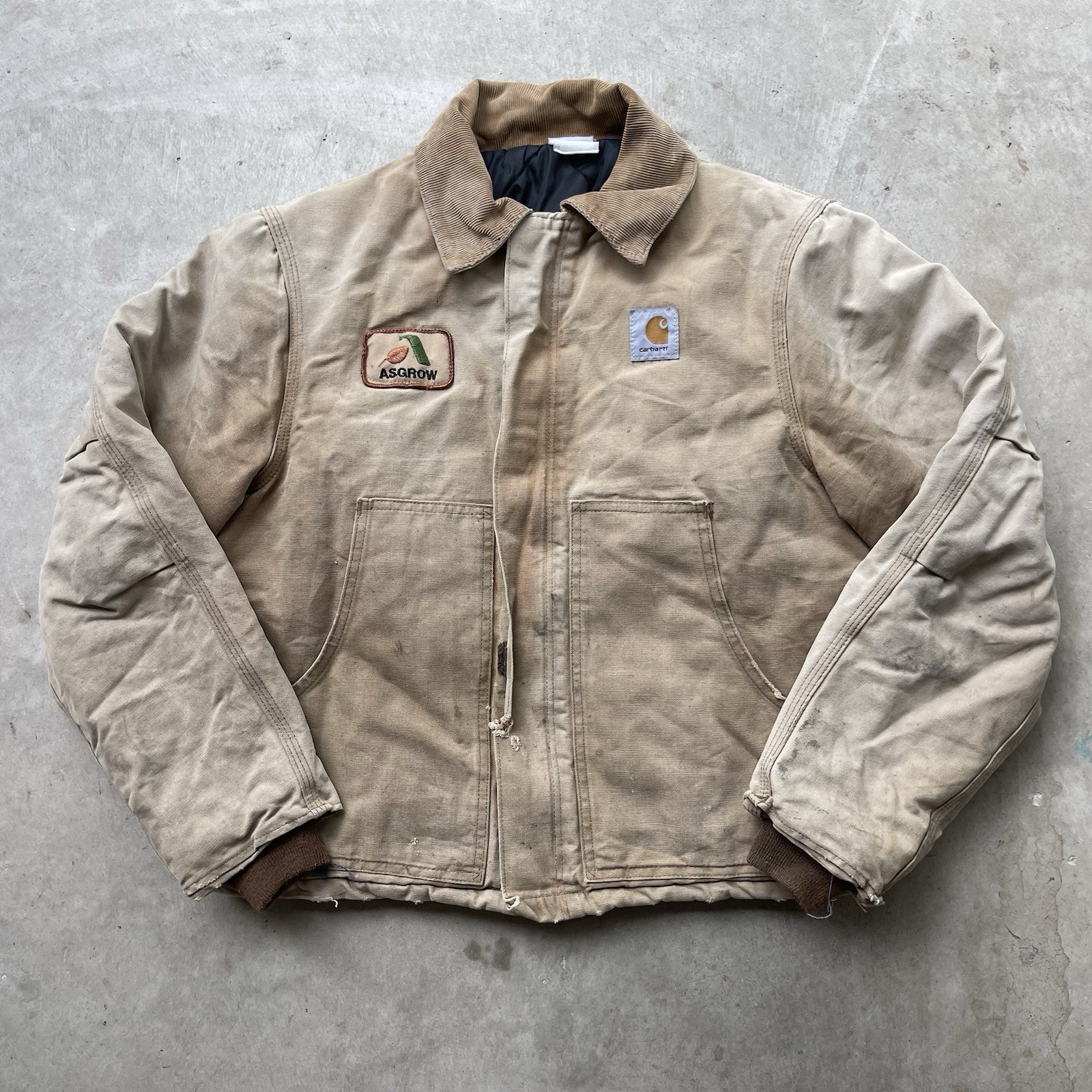 Vintage Carhartt Quilted Traditional Artic Jacket “Brown” J02 BRN Men’s Small