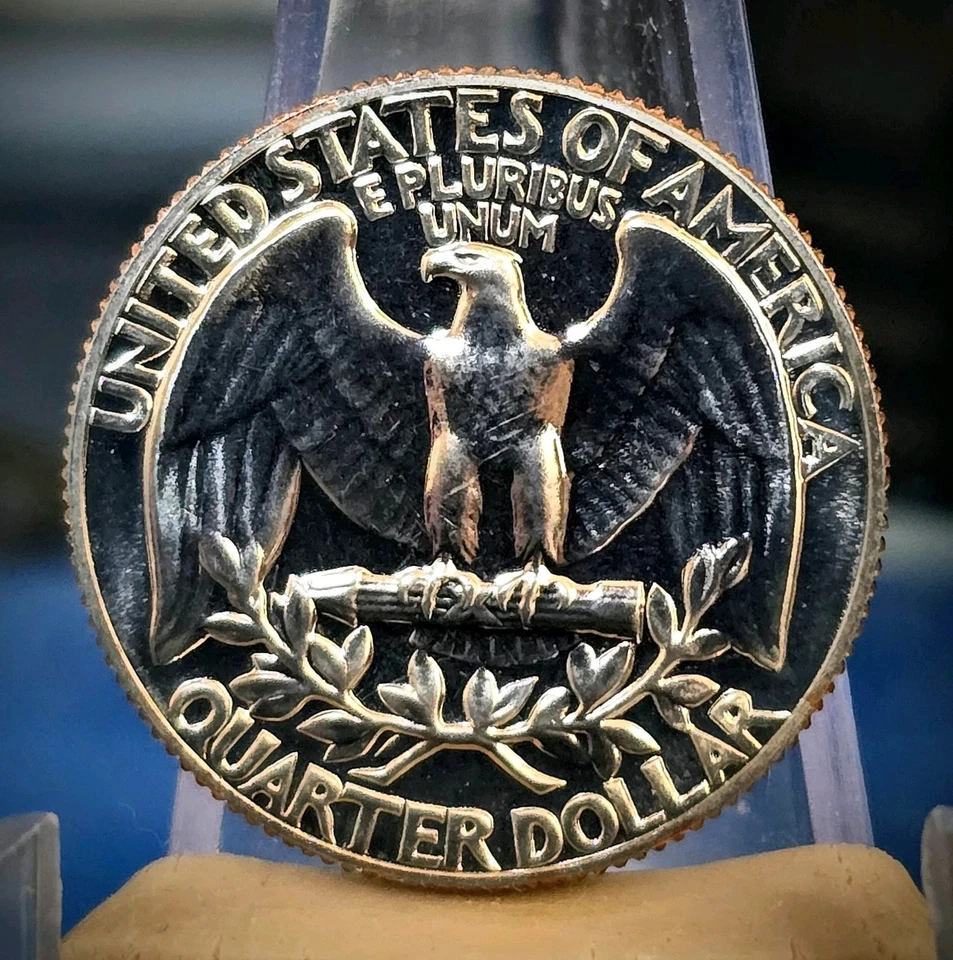 1968-S Washington Quarter 25¢  Proof - None Less Than Choice To Gem  - Image 2 of 2