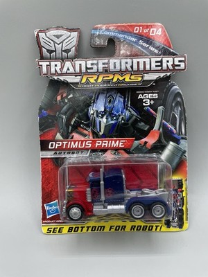 Transformers RPMs Optimus Prime Sideswipe Rollbar Mixmaster