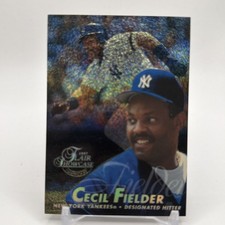 1997 Flair Showcase Cecil Fielder Row 0 Seat 176 Section 1