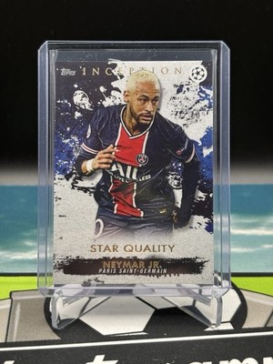2021 TOPPS UCL Inception Soccer Base Card Neymar Jr. Paris St. Germain