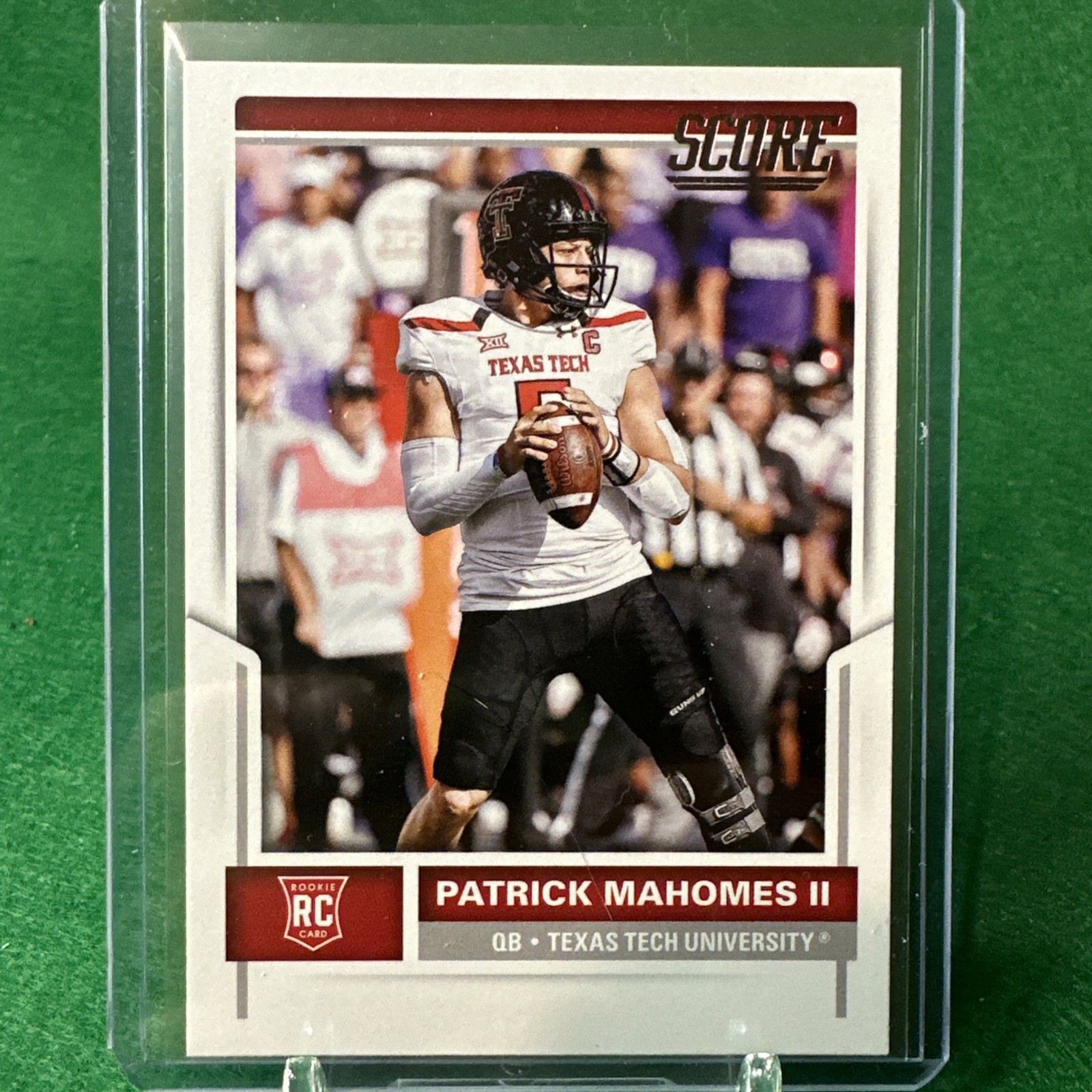 2017 Score - Rookies Patrick Mahomes II #403 Scorecard (RC)