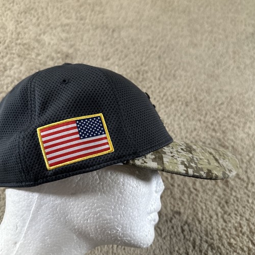 New Orleans Saints Hat Cap Men Black O/S Military 39Thirty Salute To Service - Picture 2 of 11