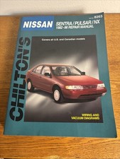 Nissan Pulsar Nx Sentra 1982-1996 Shop Service Repair Manual Wiring Diagrams Diy