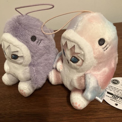 Mofusand Pastell Hai Nyan Plüsch Puppe Maskottchen 4er Set 2025 Preis limitiert Japan - Bild 22 von 24