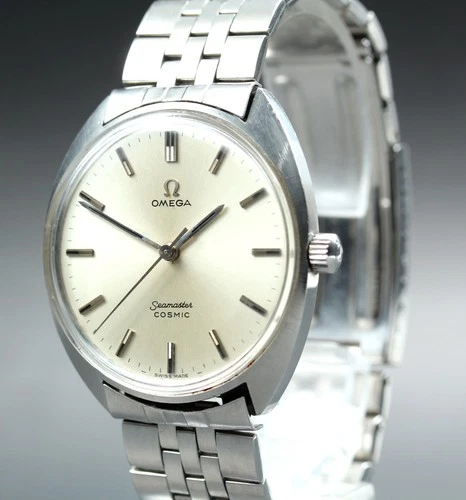 Vintage Omega Seamaster Tool.107 Silver Dial Men's Manual Winding Watch [N MINT]