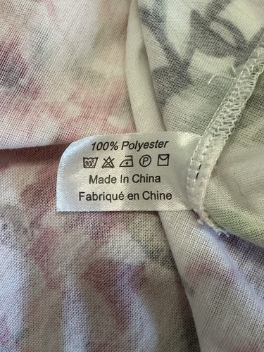 Show Me Your Mumu Morgenmantel Damen Einheitsgröße Floral Garden Of Blooms Brie Gürtel Neu ohne Etikett - Bild 6 von 6