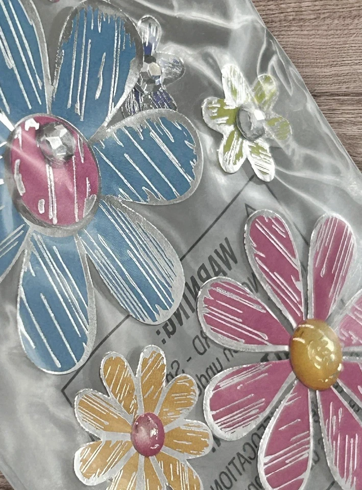 Pegatinas Sandylion Essentials flores metálicas dimensionales álbum de recortes NUEVO Foto 2 de 3