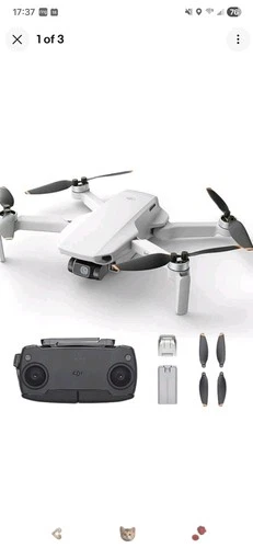 DJI Mini  SE Fly More Combo Camera Drone with 3 batteries, charger,  cables