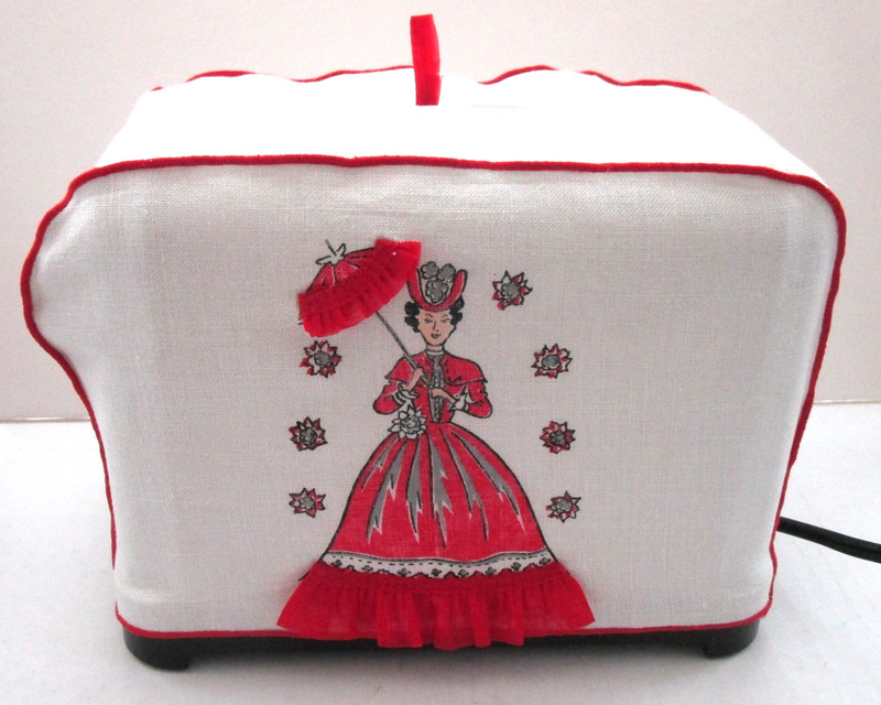Vintage Linen 2-Slice Toaster Cover
