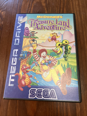 Mc Donalds Treasure Land Adventure - Sega Mega Drive Game - Very Good Condition