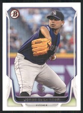 2014 Bowman #119 Jorge De La Rosa Colorado Rockies Baseball Card 35493