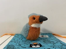 Jellycat BIRDLING KINGFISHER NWT **RETIRED** Collectible Bird Rare