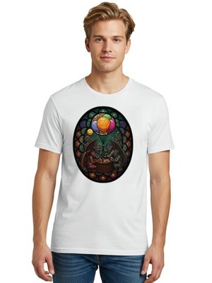 Gargoyles-Drinking Mens Graphic Tee, 100% Cotton, Casual Summer Wear